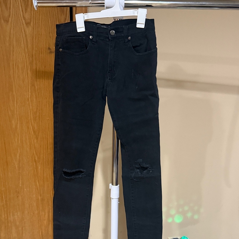 Forever 21 Men's Black Skinny Jeans